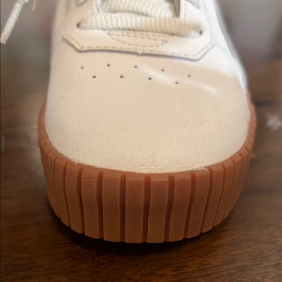 Puma Cream High-Top Sneakers - Picture 7 of 8